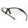 Laboratory safety goggles clear (frame black-orange)